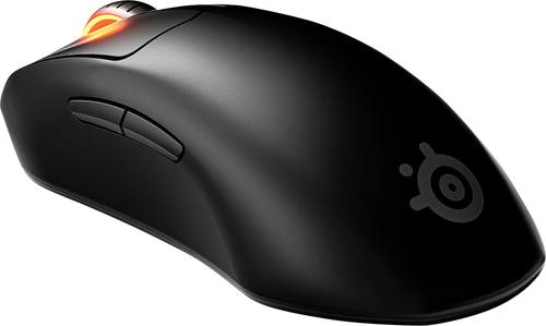 Steelseries Prime Ergonomische Gaming-Maus Funk Optisch Matt Schwarz 5 Tasten 18000 dpi Ergonomisch, von SteelSeries