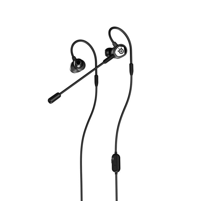 Steelseries Tusq In-Ear Kopfhörer, perfekt für VR-Gaming, inklusive abnehmbarem Mikrofon, 3,5mm Klinken Anschluss von SteelSeries
