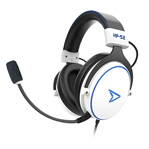 Steelplay -HP-52, Kabelgebundenes Gaming-Headset, Stereo-Sound, Drehmikrofon, Bedienelemente, 3,5-mm-Buchse - Für PS4, Switch, Xbox One, PC, Mac, Computer, Laptop, - weib Steelplay -HP-52, Kabelgebundenes Gaming-Headset, Stereo-Sound, Drehmikrofon, Bedienelemente, 3,5-mm-Buchse - Für PS4, Switch, Xbox One, PC, Mac, Computer, Laptop, - weib von Steelplay