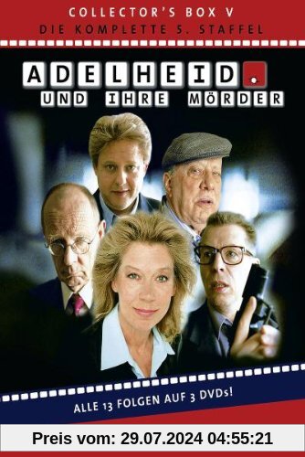 Adelheid und ihre Mörder - Adelheid Box 5: Die komplette 5. Staffel [3 DVDs] von Stefan Bartmann