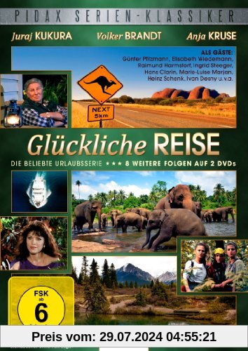 Glückliche Reise - Vol. 2 - Weitere 8 Folgen der beliebten Urlaubsserie (Pidax Serien-Klassiker) [2 DVDs] von Stefan Bartmann