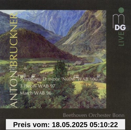 Sinfonie in d-Moll/Drei Orchesterstücke/Marsch Sinfonie in d-Moll/Drei Orchesterstücke/Marsch von Stefan Blunier