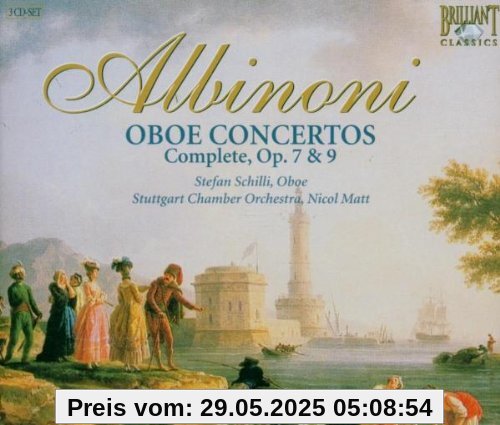 Albinoni: Complete Oboe Concertos Albinoni: Complete Oboe Concertos von Stefan Schilli