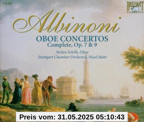 Albinoni: Complete Oboe Concertos von Stefan Schilli
