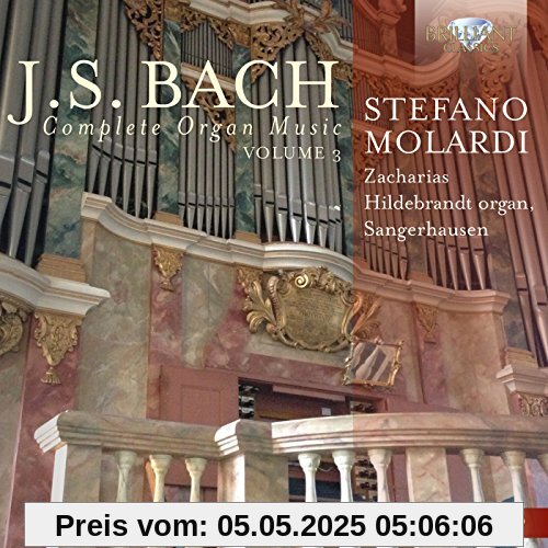 Complete Organ Music,Vol.3 Complete Organ Music,Vol.3 von Stefano Molardi