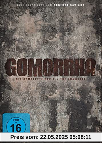 Gomorrha - Die komplette Serie: Staffel 1-5 & The Immortal LTD. [21 DVDs] von Stefano Sollima