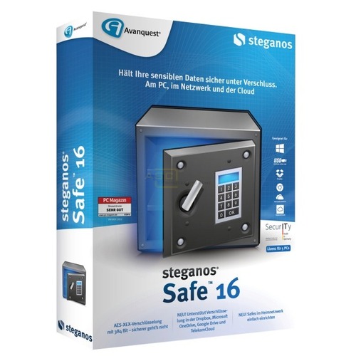 Safe 16 Vollversion MiniBox Safe 16 Vollversion MiniBox von Steganos