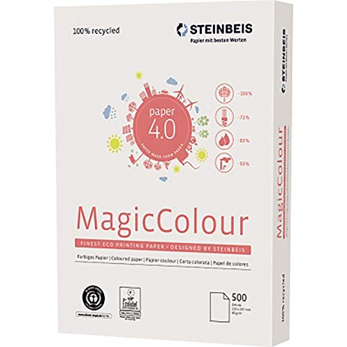 NORDWEST Handel AG Steinbeis Kopierpapier MagicColour K2001555080A gelb 500 Bl./Pack. von Steinbeis