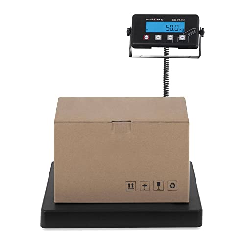 Steinberg System 75 kg / 10 g Digitale Paketwaage Plattformwaage mit LCD Display Digitalwaage 40 x 40 cm Abschaltautomatik von Steinberg Systems