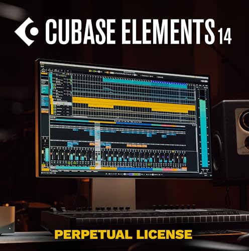 Steinberg Cubase Elements 14 Audio-MIDI-Sequenzer, Recording Software für Studioanwendungen oder Home Recording | 1 Gerät | 1 Benutzer | Aktivierungscode per Email Steinberg Cubase Elements 14 Audio-MIDI-Sequenzer, Recording Software für Studioanwendungen oder Home Recording | 1 Gerät | 1 Benutzer | Aktivierungscode per Email von Steinberg