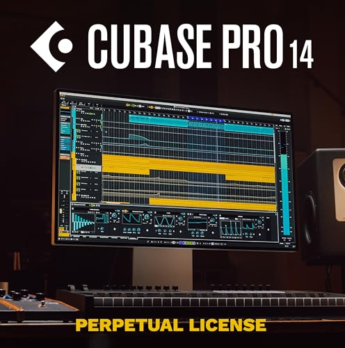 Steinberg Cubase Pro 14 Audio-MIDI-Sequenzer, Recording Software für Studioanwendungen oder Home Recording | 1 Gerät | 1 Benutzer | Aktivierungscode per Email Steinberg Cubase Pro 14 Audio-MIDI-Sequenzer, Recording Software für Studioanwendungen oder Home Recording | 1 Gerät | 1 Benutzer | Aktivierungscode per Email von Steinberg