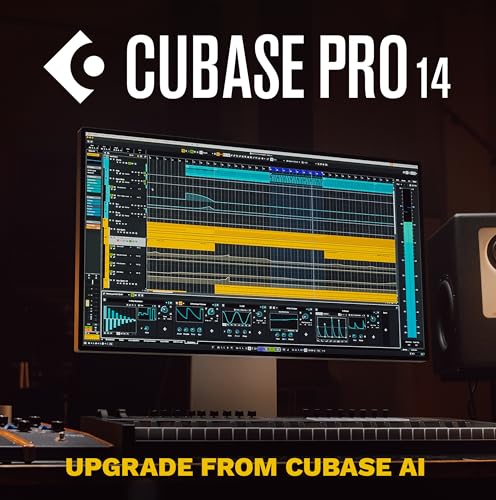 Steinberg Cubase Pro 14 Upgrade für Cubase AI 12 -14 Audio-MIDI-Sequenzer für Studioanwendungen oder Home Recording | 1 Gerät | 1 Benutzer | Aktivierungscode per Email Steinberg Cubase Pro 14 Upgrade für Cubase AI 12 -14 Audio-MIDI-Sequenzer für Studioanwendungen oder Home Recording | 1 Gerät | 1 Benutzer | Aktivierungscode per Email von Steinberg