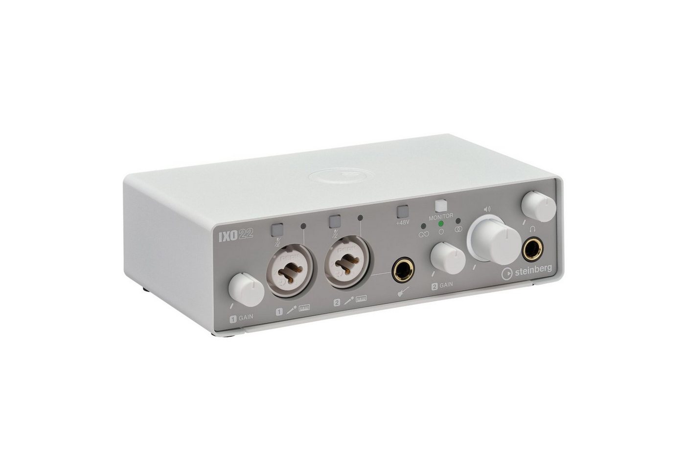 Steinberg Digitales Aufnahmegerät (IXO22 U White USB-C Audio Interface - USB Audio Interface) von Steinberg