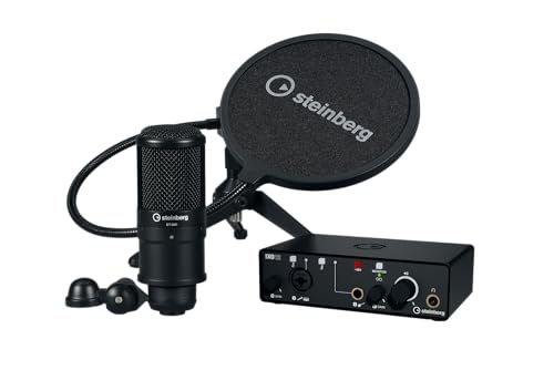 Steinberg IXO Podcast Pack, IXO12 USB 2.0 Audio Interface, Studio Mikrofon und WaveLab Cast, Cubase AI und Cubasis LE Software Suite Steinberg IXO Podcast Pack, IXO12 USB 2.0 Audio Interface, Studio Mikrofon und WaveLab Cast, Cubase AI und Cubasis LE Software Suite von Steinberg