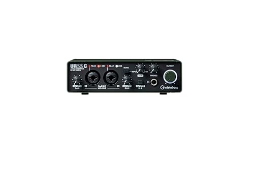 Steinberg UR22C USB 3.0 Audio-Interface, inklusive Cubase AI, Cubasis LE und Steinberg Plus Software-Paket GREEN von Steinberg