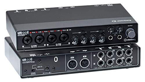 Steinberg UR44C USB 3.0 Audio-Interface, inklusive Cubase AI, Cubasis LE und Steinberg Plus Software-Paket Steinberg UR44C USB 3.0 Audio-Interface, inklusive Cubase AI, Cubasis LE und Steinberg Plus Software-Paket von Steinberg