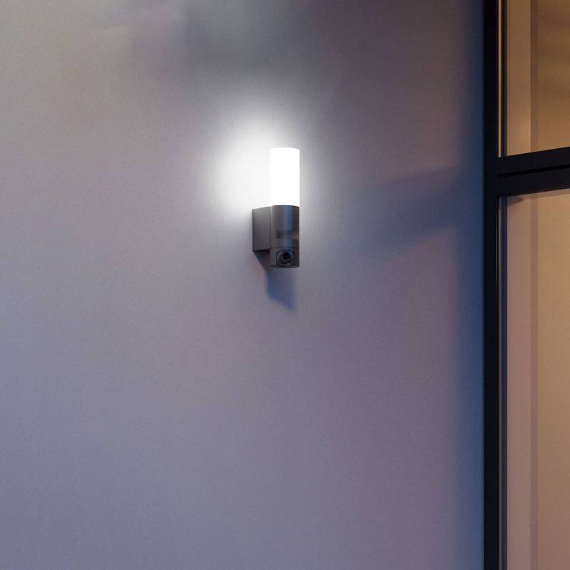STEINEL L 620 Cam SC LED-Außenwandlampe anthrazit von Steinel