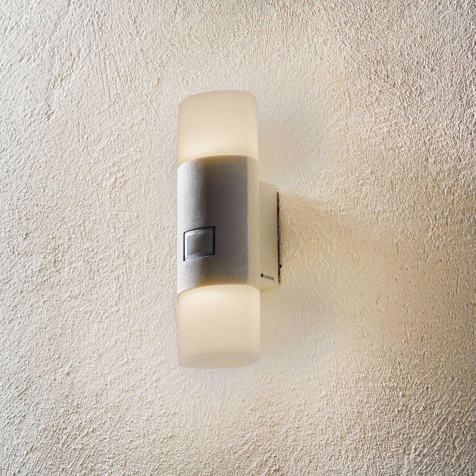 STEINEL L 910 S LED-Sensor-Außenwandleuchte silber STEINEL L 910 S LED-Sensor-Außenwandleuchte silber von Steinel