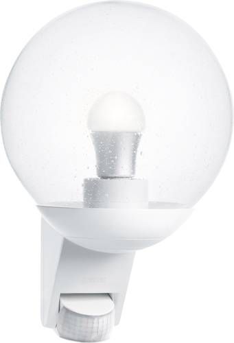 Steinel L 585 S 005917 Außenwandleuchte mit Bewegungsmelder Energiesparlampe, LED E27 60W Weiß von Steinel