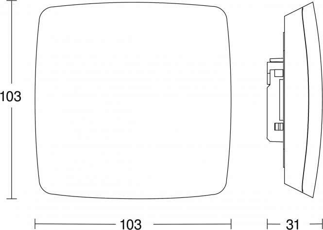 Steinel PRAESENZMELDER TRUE PRESENCE KNX True Presence KNX 056339 (056339) von Steinel