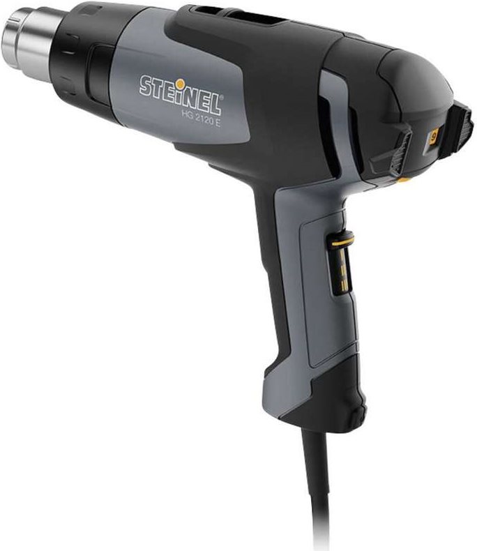 Steinel Professional HG 2120 E Set Heißluftgebläse 2200 W 80 - 630 °C (1./2./3. Stufe) 150/150 - 300/300 - 500 l/min 006 (006464) von Steinel