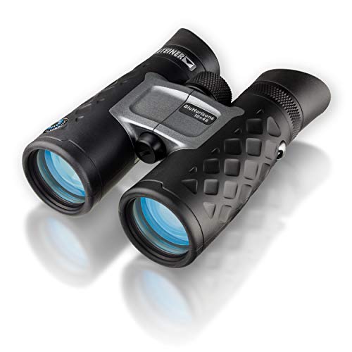 STEINER Fernglas BluHorizons 10x42 - Deutsche Marken-Qualität, 10 Jahre Garantie, Anpassung an Helligkeit, Schutz der Augen, 10-Fach Zoom, hochwertiges Urlaubs- und Reisefernglas von Steiner
