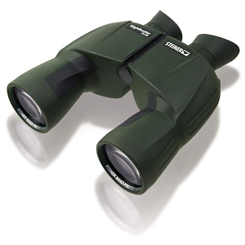 STEINER Jagd-Fernglas Nighthunter 8x56 - Deutsche Marken-Qualität, 30 Jahre Garantie, XL-Sehfeld, Testsieger, professionelles Nachtfernglas mit höchster Lichttransmission (96%+) von Steiner