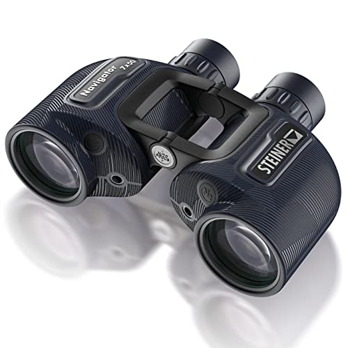 STEINER Marine-Fernglas Navigator 7x50 - Deutsche Qualitätsoptik, hohe Detailschärfe, Open-Bridge, 5m wasserdicht, gemacht für Wassersportler und Hobbbysegler STEINER Marine-Fernglas Navigator 7x50 - Deutsche Qualitätsoptik, hohe Detailschärfe, Open-Bridge, 5m wasserdicht, gemacht für Wassersportler und Hobbbysegler von Steiner