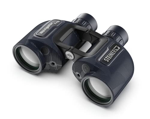 Steiner Navigator 2342 Fernglas, 7-fache Vergrößerung, kontrastreiche Optik, schwimmendes Prismensystem, Sport-Autofokus, liefert hervorragende Bildklarheit, Marineblau (2342) von Steiner