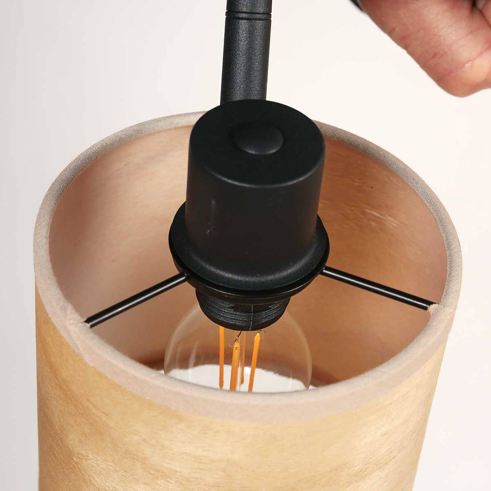 Deckenleuchte Bambus, 3-flammig Deckenleuchte Bambus, 3-flammig von Steinhauer