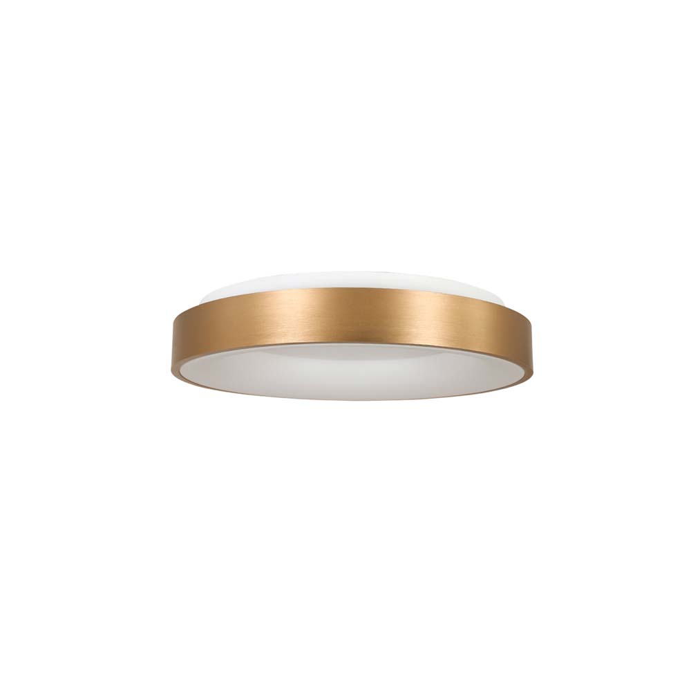 LED Deckenleuchte, Metall goldfarben, Ring, D 30 cm von Steinhauer