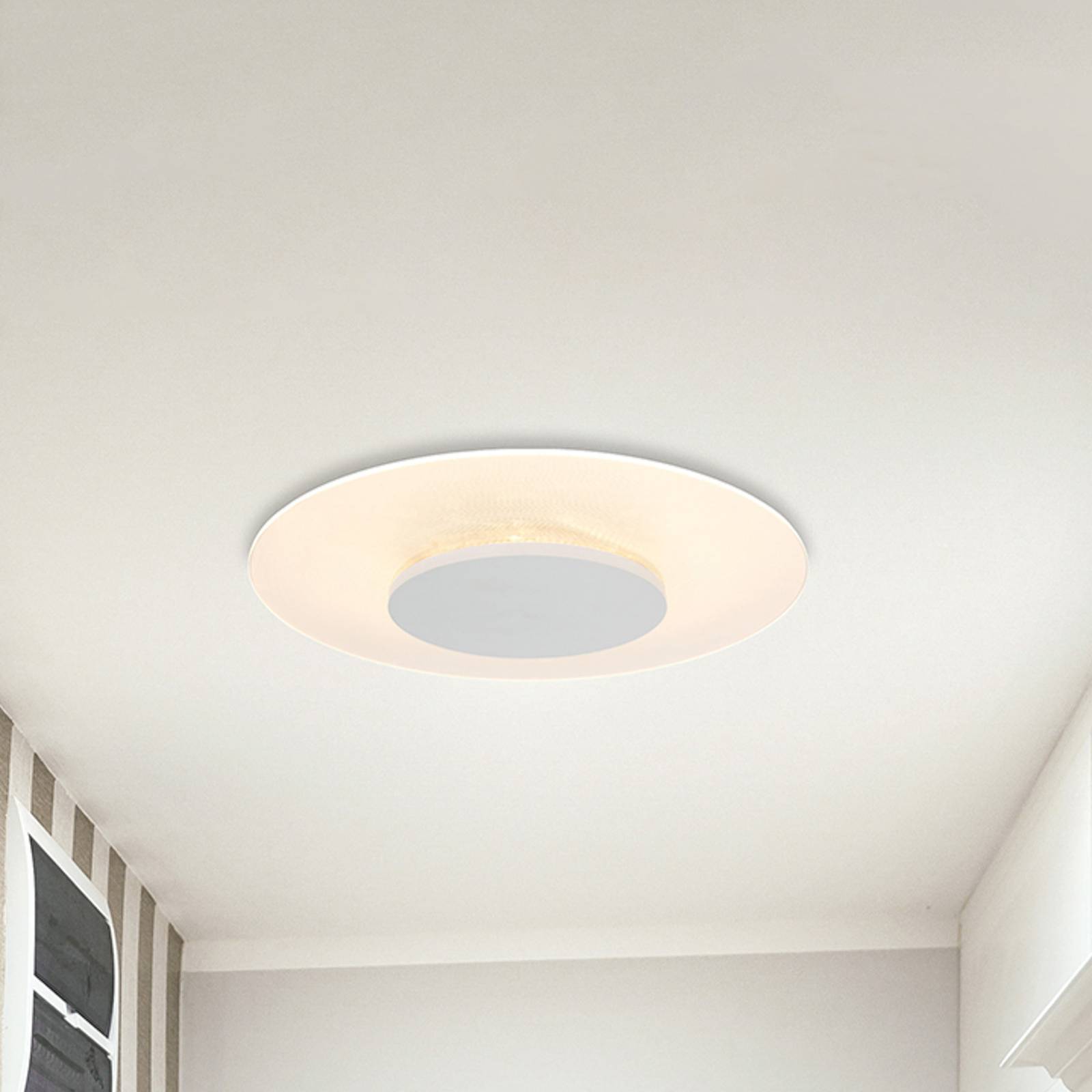 LED-Deckenleuchte Lido, weiß, Ø 36cm LED-Deckenleuchte Lido, weiß, Ø 36cm von Steinhauer