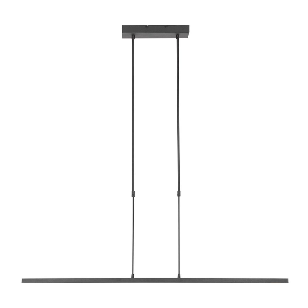 LED Hängelampe, dimmbar, Höhenverstellbar, schwarz, L 155 cm von Steinhauer