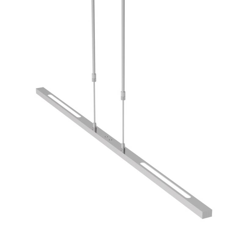 LED Hängelampe, dimmbar, Höhenverstellbar, silber, L 155 cm von Steinhauer