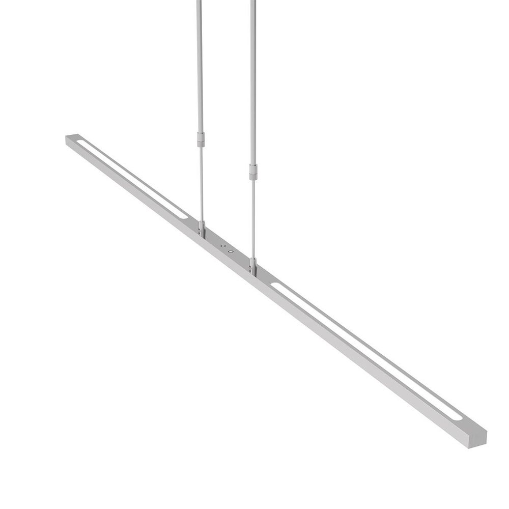 LED Hängelampe, dimmbar, Höhenverstellbar, silber, L 155 cm von Steinhauer