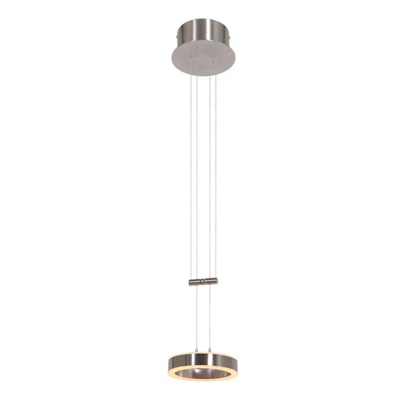 LED Hängeleuchte, dimmbar, Höhenverstellbar, stahl, H 90cm von Steinhauer