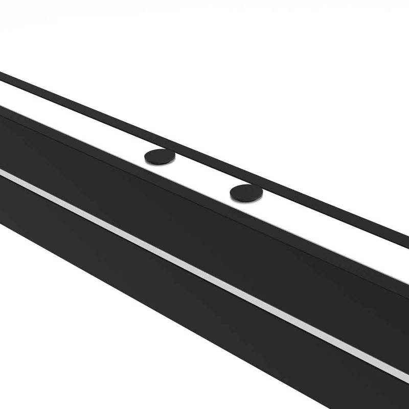 LED-Hängeleuchte Bande, 150 cm, schwarz, CCT, Dimmer von Steinhauer