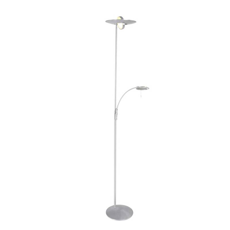 LED Stehleuchte, Deckenfluter, Dimmbar, Stahl, H 185 cm von Steinhauer