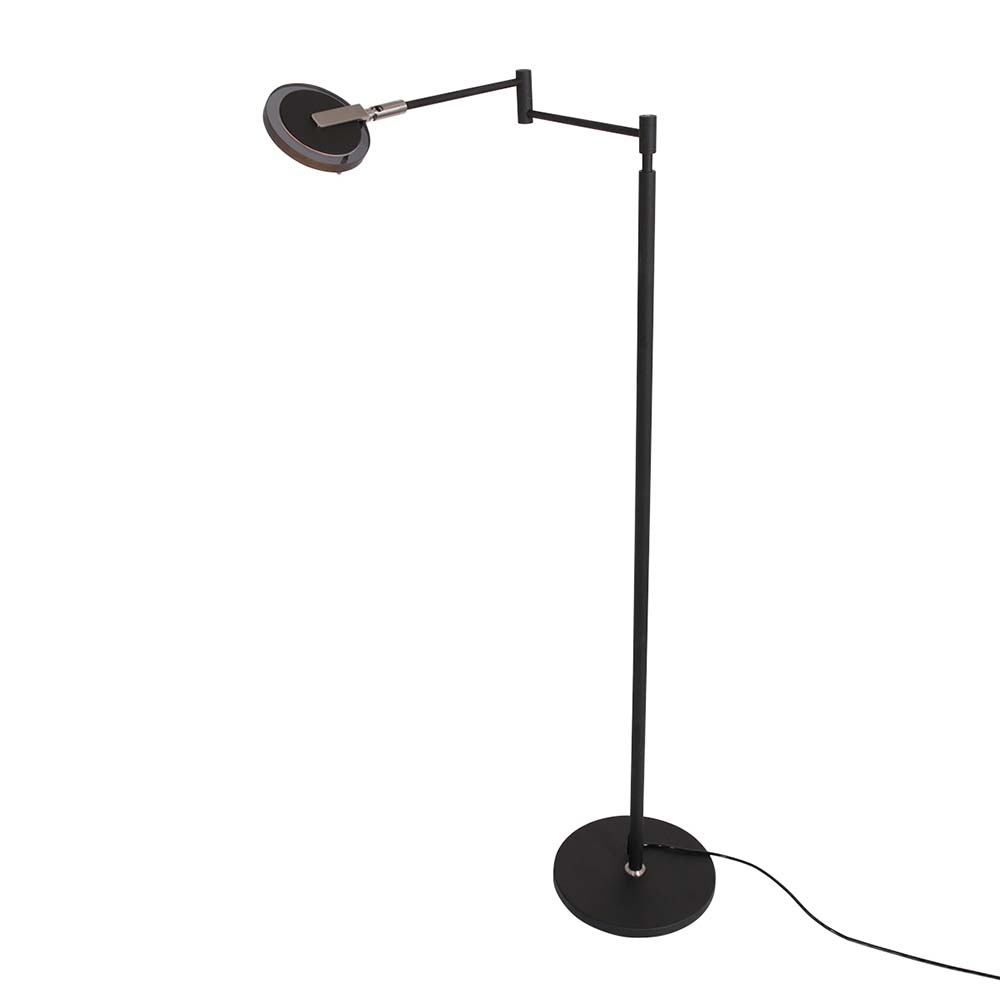 LED Stehleuchte, Touchdimmer, beweglich, rauch, H 140 cm von Steinhauer