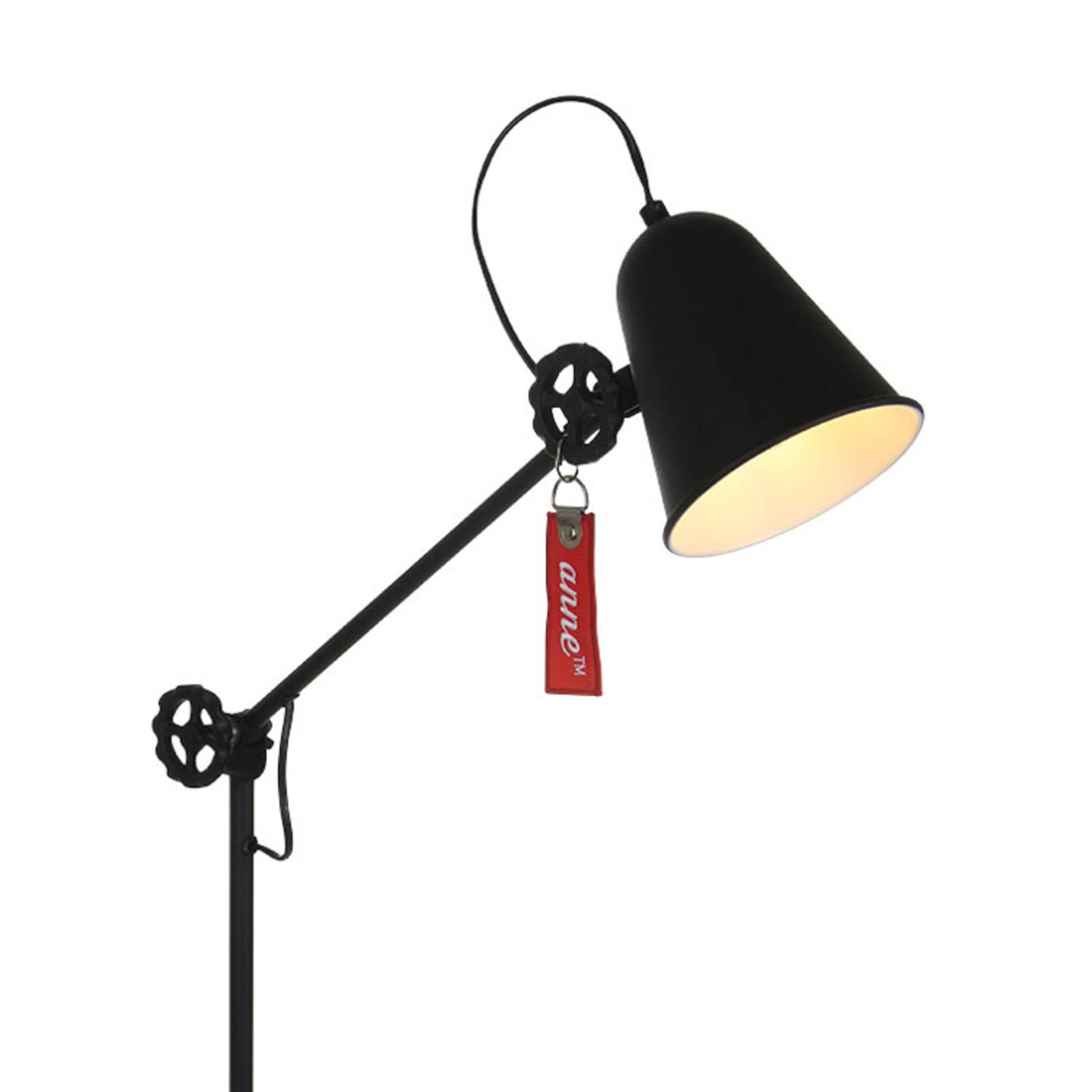 Stehlampe Anne Dolphin schwarz von Steinhauer