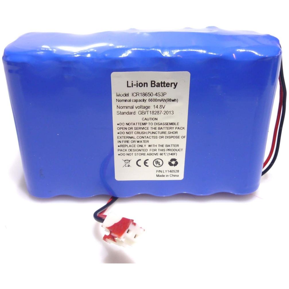 Akku 14,8V/6600mAh (98Wh) Rechteck von Steinigke