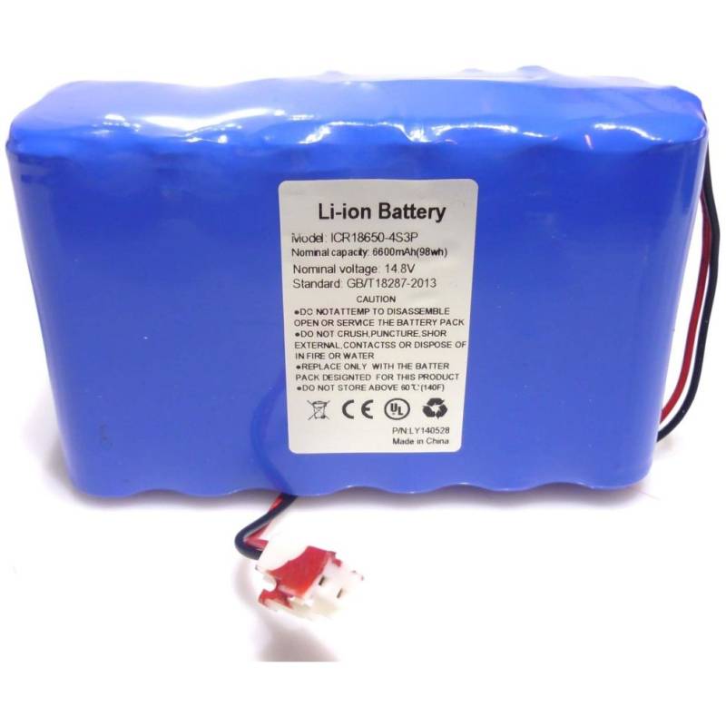 Akku 14,8V/6600mAh (98Wh) Rechteck von Steinigke