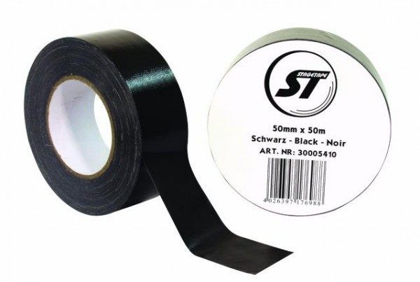 Gaffa Tape Pro 50mm x 50m schwarz Gaffa Tape Pro 50mm x 50m schwarz von Steinigke