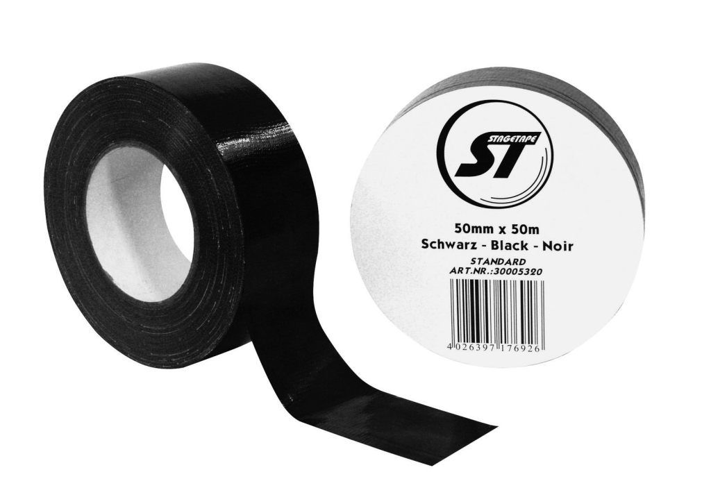 Gaffa Tape Standard 48mm x 50m schwarz Gaffa Tape Standard 48mm x 50m schwarz von Steinigke