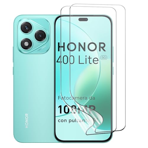 2 Stück Hydrogel Film für Honor 400 Lite/Honor 200 Lite (6.7"), Schutzfolie Weich TPU Displayschutzfolie Vollständige Abdeckung [nicht Glas] von Stejnhge