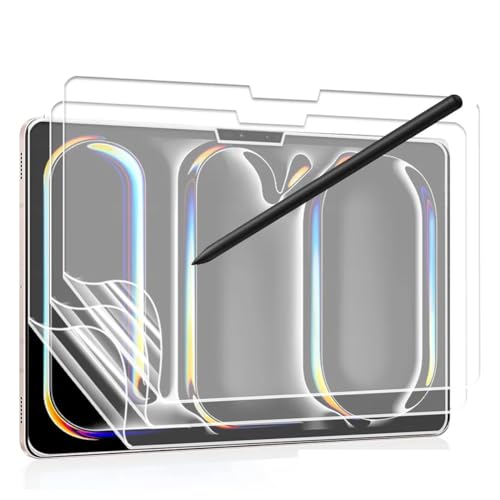 [2 Stück] Papier Matte Schutzfolie für iPad Pro 13 Zoll 2024 M4 (7th Generation), Paperlike matte PET-Papierfolie zum Zeichnen, Schreiben, kompatibel mit S-Stift, Anti-Reflex von Stejnhge