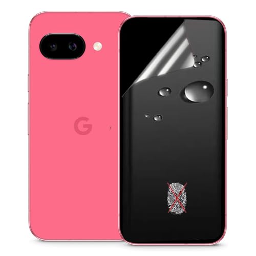Stejnhge 2 Stk Schutzfolie Matte Hydrogel Film für Google Pixel 9A (6.3"), Anti-Fingerabdruck/Blendschutz Folie, Flexible TPU-Displayschutzfolien von Stejnhge