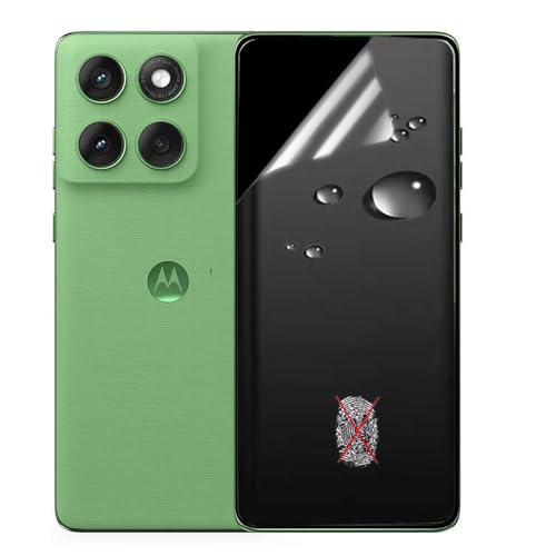 Stejnhge 2 Stk Schutzfolie Matte Hydrogel Film für Motorola Edge 60 Fusion/Moto Edge 60 5G/Moto Edge 60 Pro (6.67"), Anti-Fingerabdruck/Blendschutz Folie, Flexible TPU-Displayschutzfolien von Stejnhge