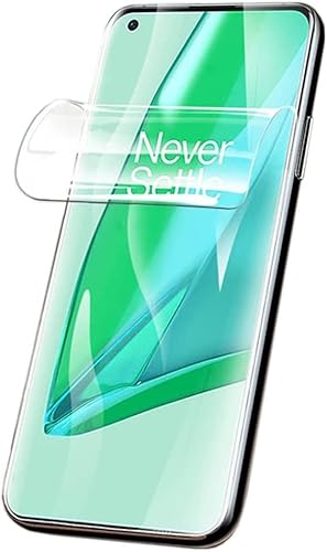 Stejnhge 2 Stück Displayschutzfolie für OnePlus 8T 5G (6.55"), Hydrogel Schutzfolie [nicht glas][Hohe Empfindlichkeit][HD Klar] von Stejnhge