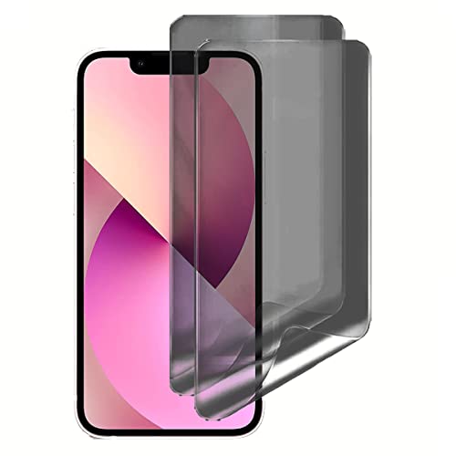 Stejnhge 2 Stück Privacy Hydrogel Schutzfolie für iPhone 13 mini (5.4"), [Anti-Spy] Displayschutz, TPU Flex Folie [Support Face ID] von Stejnhge